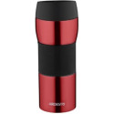 Термочашка Ardesto Easy travel S 450 мл, красный, силикон,нержавеющая сталь