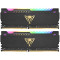 16GB (Kit of 2x8GB) RGB DDR4-3600 VIPER (by Patriot) STEEL Performance RGB Sync, Dual-Channel Kit, PC28800, CL20, 1.35V, Custom Design Aluminum HeatShiled, 5 Customizable Lightning Zones, Intel XMP 2.0 Support, Black w/ Golden Viper Logo