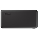 20000mAh Power bank - Trust Primo Eco, Black, Fast-charge with maximum speed via USB-C (15W) or USB-A (12W). Charging speed varies between devices