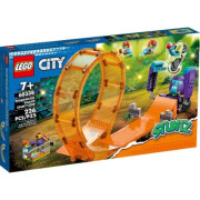 Конструктор Lego City 60338 Smashing Chimpanzee Stunt Loop