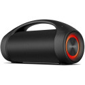 SVEN PS-370 Black, Bluetooth Waterproof Portable Speaker, 40W RMS, Water protection (IPx5) Support for iPad & smartphone, FM tuner, USB & microSD, TWS, built-in lithium battery -2x3600 mAh, ability to control the tracks, AUX stereo input