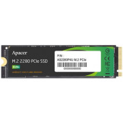 .M.2 NVMe SSD   512GB  Apacer AS2280P4X [PCIe 3.0 x4, R/W:2100/1700MB/s, 530/420K IOPS, 350TB,3DTLC]