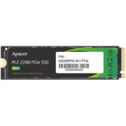 .M.2 NVMe SSD 1.0TB  Apacer AS2280P4X [PCIe 3.0 x4, R/W:2100/1700MB/s, 530K/420K IOPS, 350TB,3D TLC]