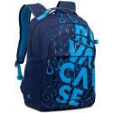 Backpack Rivacase 5430, for Laptop 15,6" & City bags, Dark Blue/Light Blue