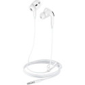 Helmet Earphones 3.5mm M1 Series, White 