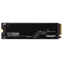 M.2 NVMe SSD 2.0TB Kingston KC3000, w/HeatSpreader, PCIe4.0 x4 / NVMe, M2 Type 2280 form factor, Sequential Reads 7000 MB/s, Sequential Writes 7000 MB/s, Max Random 4k Read 1000,000 / Write 1000,000 IOPS, Phison E18 controller, TBW=1.6PBW, 3D NAND TLC