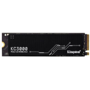 M.2 NVMe SSD 2.0TB Kingston KC3000, w/HeatSpreader, PCIe4.0 x4 / NVMe, M2 Type 2280 form factor, Sequential Reads 7000 MB/s, Sequential Writes 7000 MB/s, Max Random 4k Read 1000,000 / Write 1000,000 IOPS, Phison E18 controller, TBW=1.6PBW, 3D NAND TLC