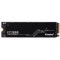 M.2 NVMe SSD 2.0TB Kingston KC3000, w/HeatSpreader, PCIe4.0 x4 / NVMe, M2 Type 2280 form factor, Sequential Reads 7000 MB/s, Sequential Writes 7000 MB/s, Max Random 4k Read 1000,000 / Write 1000,000 IOPS, Phison E18 controller, TBW=1.6PBW, 3D NAND TLC