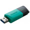 256GB USB3.2 Kingston DataTraveler Exodia M Black/Blue (Read 100 MByte/s, Write 12 MByte/s)