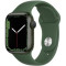 Apple Watch Series 7 GPS 41mm Green Aluminum Case with Clover Sport Band (MKN03)