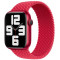 Apple Watch Series 7 45mm. MKMN3 GPS RED Aluminum Case with Red braided solo loop