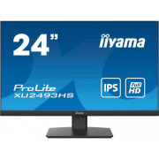 23.8" Iiyama ProLite XU2493HS-B4 IPS Borderless 75Hz Monitor WIDE 16:9, 0.275, 4ms, 75Hz refresh rate, Speakers 2x2W, Advanced Contrast 80M:1, Static Contrast 1000:1, H:30-85kHz, 1920x1080 Full HD, HDMI/Display Port/VGA, TCO03 (monitor/монитор)