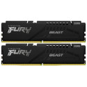 16GB (Kit of 2*8GB) DDR5-6000  Kingston FURY® Beast DDR5, PC48000, CL40, 1Rx16, 1.35V, Auto-overclocking, Asymmetric BLACK low-profile heat spreader, Intel XMP 3.0 Ready (Extreme Memory Profiles)