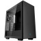Case ATX Deepcool CH510, w/o PSU, 1x120mm, Tempered Glass, 2xUSB3.0, VGA&lHeadset holder, Black