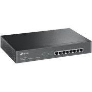 TP-LINK TL-SG1008MP, 8-Port Gigabit PoE+ Switch, 8 Gigabit RJ45 ports including 8 PoE+ ports, 153W PoE Power supply, Desktop or rack mounting