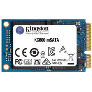 .mSATA SSD  256GB Kingston KC600 [R/W:550/500MB/s, 90K/80K IOPS, 150TBW, 3D-NAND TLC]