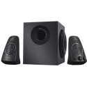 Speakers Logitech Z623, 2.1/200W RMS, THX Certified, незначительно поврежден угол деревянного каркаса на сабвуфере