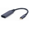 Adapter Type-C to HDMI socket 0.15m Cablexpert, up to 4K at 60 Hz, A-USB3C-HDMI-01