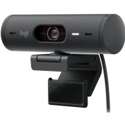Camera Logitech BRIO 500, 1080p/30fps, FoV 90°, Autofocus, Zoom:4x, Glass lens, Stereo mic, Graphite