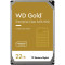 3.5" HDD 22.0TB-SATA-512MB Western Digital Gold (WD221KRYZ), Enterprise, CMR, 7200rpm, 2.5M (MTBF)