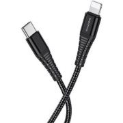  Borofone BU27 Cool victory PD 20W charging data cable Type-C to Lightning 1m, black 741011