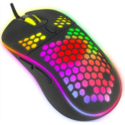 Mouse Esperanza ANTEROS MX305, Gaming mouse, 2400dpi, optical sensor, RGB LED, USB-C braided cable