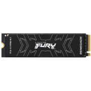 M.2 NVMe SSD 500GB Kingston Fury Renegade, w/Aluminum Heatsink, PCIe4.0 x4 / NVMe, M2 Type 2280 form factor, Sequential Reads 7300 MB/s, Sequential Writes 3900 MB/s, Max Random 4k Read 450,000 / Write 900,000 IOPS, Phison E18 controller, 500TBW, 3D NAND T