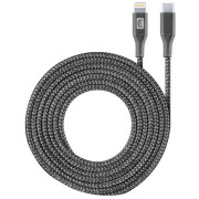 Type-C to Lightning Cable Cellular, Strong MFI, 1.2M, Black