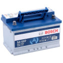 Bosch 0092S4E070 Аккумулятор  65AH 650A(EN) клемы 0 (278x175x175) S4 007 EFB(AGM-)