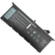 Battery Dell XPS 13 7390 9370 9380 G8VCF 0H754V DXGH8 7.6V 6500mAh 52Wh Black Original