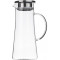 Кувшин Ardesto с крышкой, 1400 мл, боросиликатное стекло, нержавеющая сталь