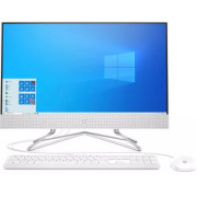 HP All-in-One 24-df1067ur, Core i3-1125G4 | 8GB DDR4 3200 (1x8GB) | 512 GB SSD NVMe | NVIDIA Gef MX330 2GB | No ODD | FreeDos 3.0 | Snow White w/Wired Stand- HD Camera 