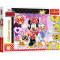 Trefl-Puzzle 100 Glitter Minnie Mouse