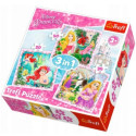 Trefl 34842 Puzzles 3In1 Rapunzel, Aurora And Ariel