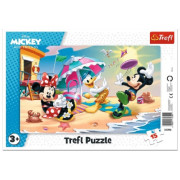 Trefl 31390 Puzzle 15 Frame Play On The Beach