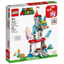Constructor Lego Super Mario 71407 Cat Peach Suit And Frozen Tower Expansion Set