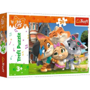 Trefl-Puzzles 30 Friendship in the land of cats