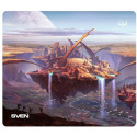 SVEN МР-G03S Island, Gaming Mouse Pad, Dimensions: 230 x 200 х 2 mm,  Non-slip rubber base