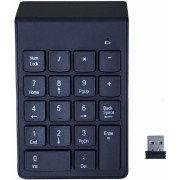 Gembird KPD-W-02, Wireless numeric keypad with 18 keys, USB