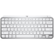 Wireless Keyboard Logitech MX Keys Mini, Premium typing, Metal plate, BT/2.4Gh, US Layout, Pale Grey