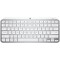 Wireless Keyboard Logitech MX Keys Mini, Premium typing, Metal plate, BT/2.4Gh, US Layout, Pale Grey