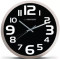 Clock Wall Esperanza ZURICH EHC013K Black , 25 cm, plastic frame, Quiet movement, hook for easy installation, Power: 1x AA battery (not included)