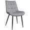 Scaun Hans, Catifea Grey