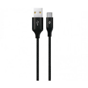 ttec Cable USB to Type-C 2.4A 1.2m, Black