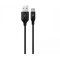 ttec Cable USB to Type-C 2.4A 1.2m, Black