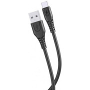 Jokade Cable USB to Micro USB JA020 5A 1m, Black