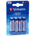 Verbatim Batteries AA Alkaline 4 pcs Blister