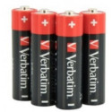 Verbatim Batteries AA Alkaline 4 pcs Pack Shrink
