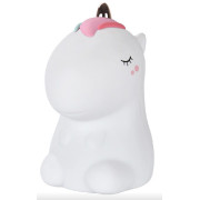 Cute Series Lovely Horse Silicone Night Light, White