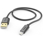 Charging Cable, USB-A - Lightning, 1.5 m, black